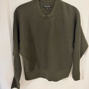 Banana Republic Women's Olive Crewneck Sweater
